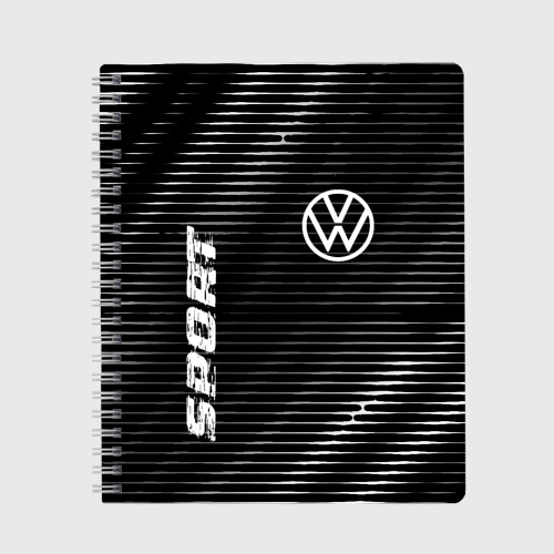 Тетрадь Volkswagen sport metal