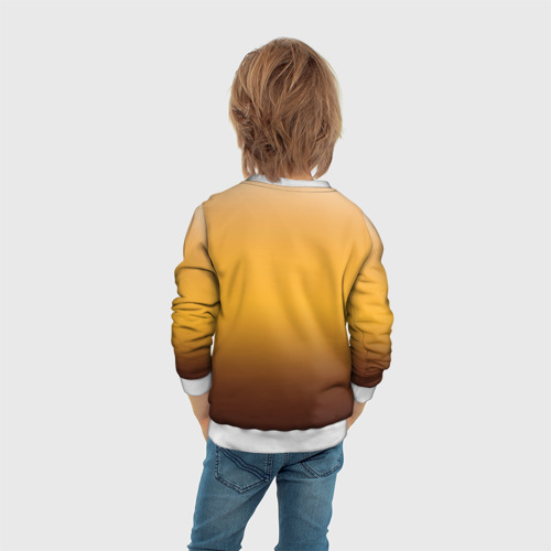 Детский свитшот 3D Маленький лабрадор, цвет 3D печать - фото 6