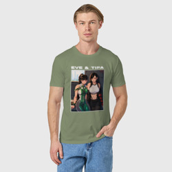 Мужская футболка хлопок Ева и Тифа Stellar blade Fantasy - фото 2