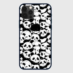 Чехол для iPhone 12 Pro Выходной господина злодея с пандами