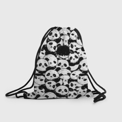 Рюкзак-мешок 3D Выходной господина злодея с пандами