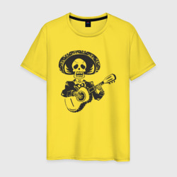 Мексиканскай певец – Мужская футболка хлопок с принтом купить со скидкой в -20%