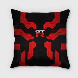 Подушка 3D Nissan GTR - Cyber red