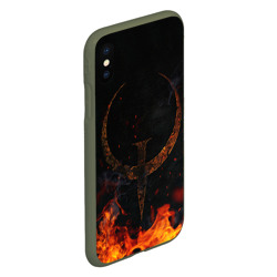 Чехол для iPhone XS Max матовый Quake one - фото 2