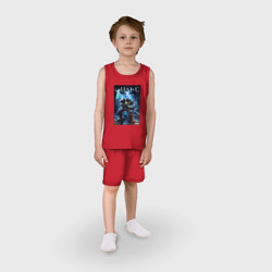 Детская пижама с шортами хлопок Quake arena - Ranger  - фото 2