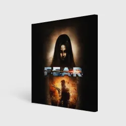 Холст квадратный FEAR - project origin 
