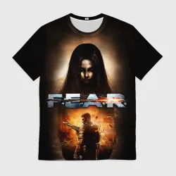Мужская футболка 3D FEAR - project origin 