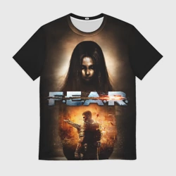 Мужская футболка 3D FEAR - project origin 