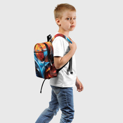 Детский рюкзак 3D Застывающая лава - фото 2