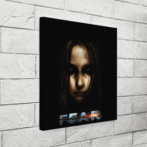 Холст квадратный FEAR - Alma, цвет 3D печать - фото 3