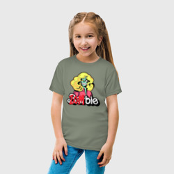 Детская футболка хлопок Барби зомби - фото 2
