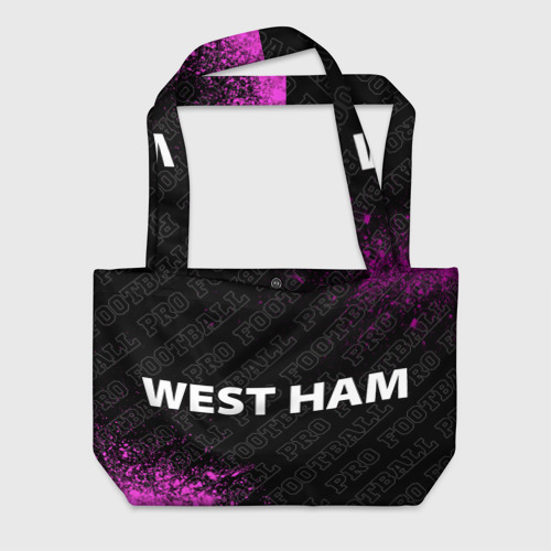 Пляжная сумка 3D West Ham pro football по-горизонтали