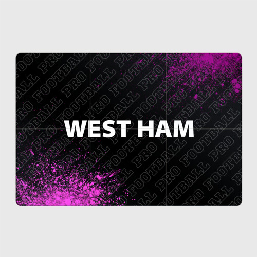 Магнитный плакат 3Х2 West Ham pro football по-горизонтали