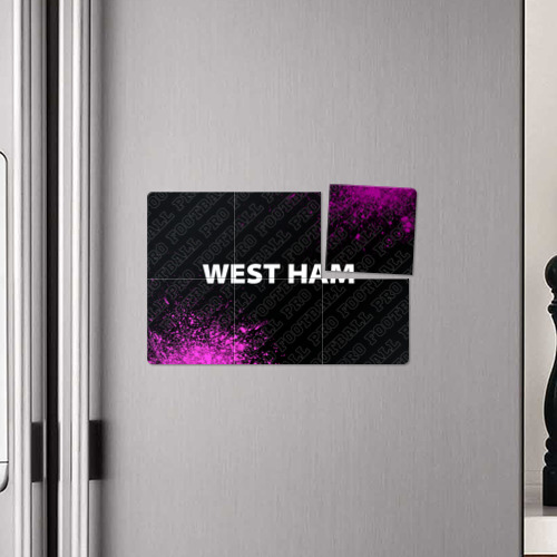 Магнитный плакат 3Х2 West Ham pro football по-горизонтали - фото 4