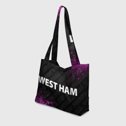 Пляжная сумка 3D West Ham pro football по-горизонтали - фото 2