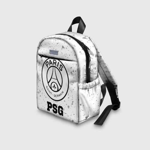 Детский рюкзак 3D с принтом PSG sport на светлом фоне, вид сбоку #3