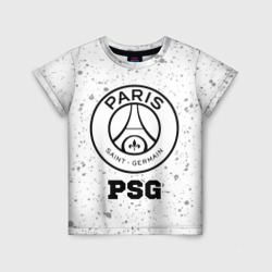 Детская футболка 3D PSG sport на светлом фоне