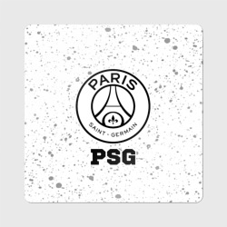 Магнит виниловый Квадрат PSG sport на светлом фоне