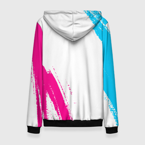 Женская толстовка 3D Napoli neon gradient style вертикально, цвет 3D печать - фото 2