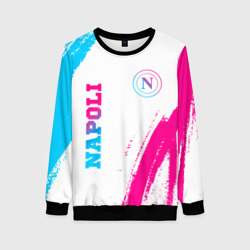 Женский свитшот 3D Napoli neon gradient style вертикально