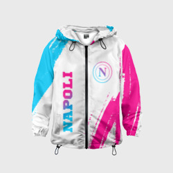 Детская ветровка 3D Napoli neon gradient style вертикально