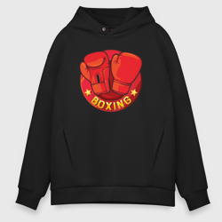 Мужское худи Oversize хлопок Boxing fight