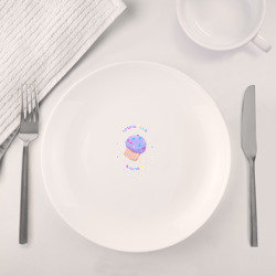 Набор: тарелка + кружка Принцесса Анечка - фото 2