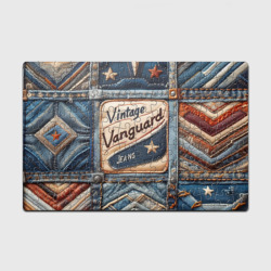 Головоломка Пазл магнитный 126 элементов Vintage vanguard jeans - patchwork