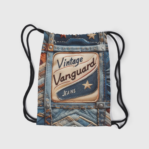 Рюкзак-мешок 3D Vintage vanguard jeans - patchwork - фото 7