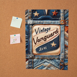 Постер Vintage vanguard jeans - patchwork - фото 2