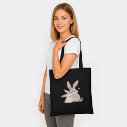 Шоппер BioNature Зайки обнимайки - фото 2