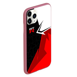 Чехол для iPhone 11 Pro матовый Nissan GTR - red uniform - фото 2