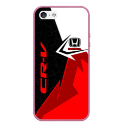 Чехол для iPhone 5/5S матовый Honda CR-V - sport uniform