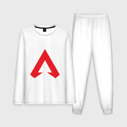 Мужская пижама с лонгсливом хлопок Logo apex legends