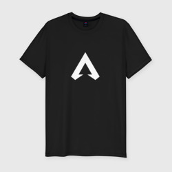 Мужская футболка хлопок Slim Logo apex