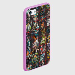 Чехол для iPhone 5/5S матовый Apex legends - all legends - фото 2