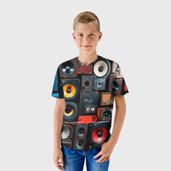 Детская футболка 3D Audio speaker - фото 2