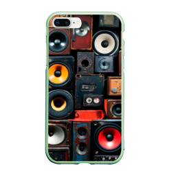 Чехол для iPhone 7Plus/8 Plus матовый Audio speaker
