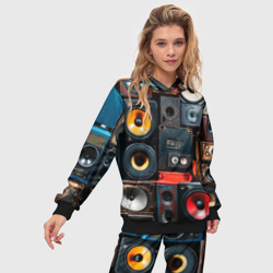 Женский костюм с толстовкой 3D Audio speaker - фото 2