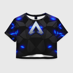 Женская футболка Crop-top 3D Apex legends blue