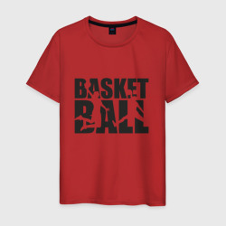 Баскетбол арт – Мужская футболка хлопок с принтом купить со скидкой в -20%