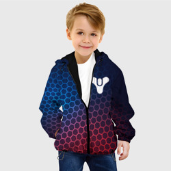 Детская куртка 3D Destiny неоновые соты - фото 2