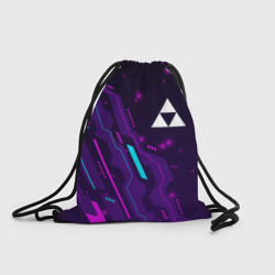 Рюкзак-мешок 3D Zelda neon gaming