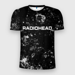 Мужская футболка 3D Slim Radiohead black ice