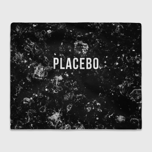 Плед 3D Placebo black ice, цвет 3D (велсофт)