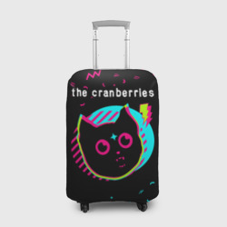 Чехол для чемодана 3D The Cranberries - rock star cat