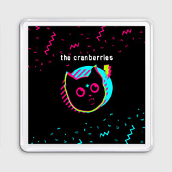 Магнит 55*55 The Cranberries - rock star cat