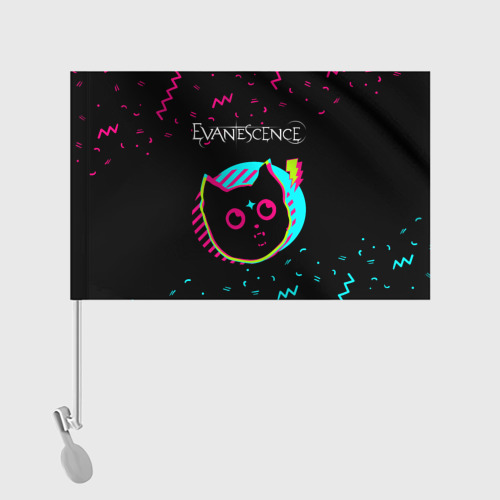 Флаг для автомобиля Evanescence - rock star cat - фото 2