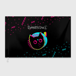 Флаг 3D Evanescence - rock star cat