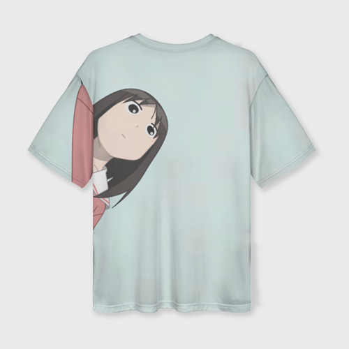 Женская футболка oversize 3D Azumanga Daioh Аюму Касуга, цвет 3D печать - фото 2